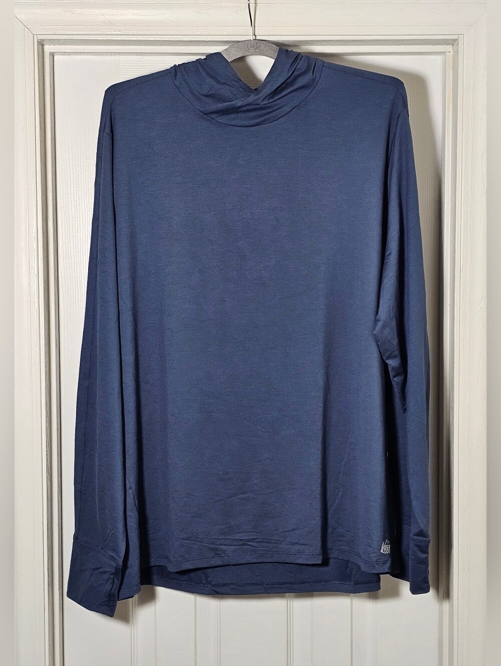 REI Co-Op Sahara Shade Hoodie UPF Lightweight Stretch XXL Saragasso Sea